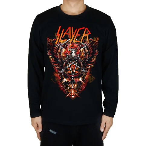 13 видов конструкций убийца в роковом стиле 3D череп Фитнес рубашка панк Hardrock heavy