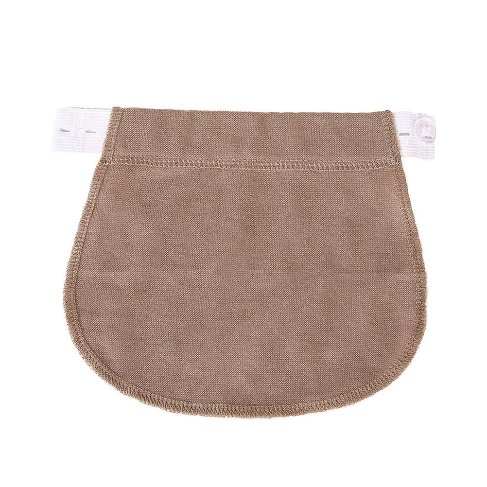 

Pants Buckle Maternity Pregnant Women Waistband Elastic Extender Soft Pants Belt Extended Buckle Solid Color