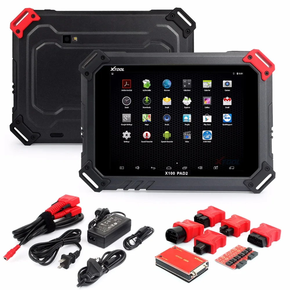 Высокое качество XTOOL X100 PAD2 с EPB EPS OBD2 одометр Автомобильный ключ программатор
