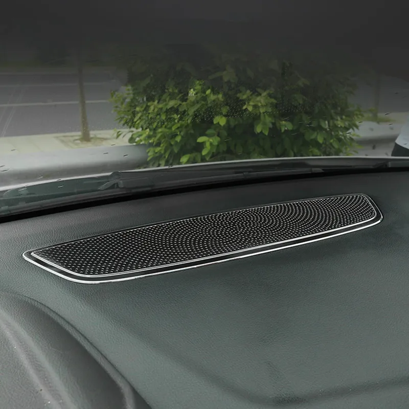 

Stainless Steel Dashboard Air Conditioning Outlet Panel Decoration Cover Trim For BMW 2 Series Active Tourer F45 2015-18