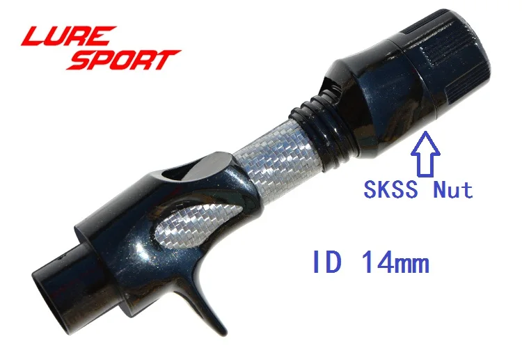 LURESPORT 2 шт. черная краска 16# SASS SATSS+ SKSPS серебряный карбоновый трубчатый стержень строительный компонент ремонтный Стержень DIY аксессуар