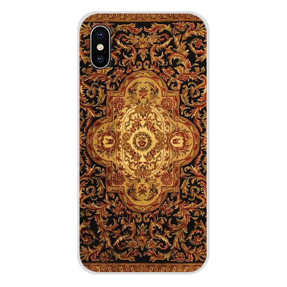 Персидский ковер с цветочным узором мягкий чехол для Xiaomi Redmi Note 6A MI8 Pro S2 A2 Lite Se MIx 1