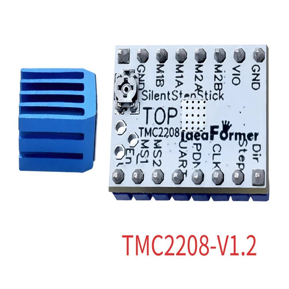1 шт. TMC2208 V1.2 шаговый двигатель бесшумный драйвер StepStick Бесшумная Отличная защита