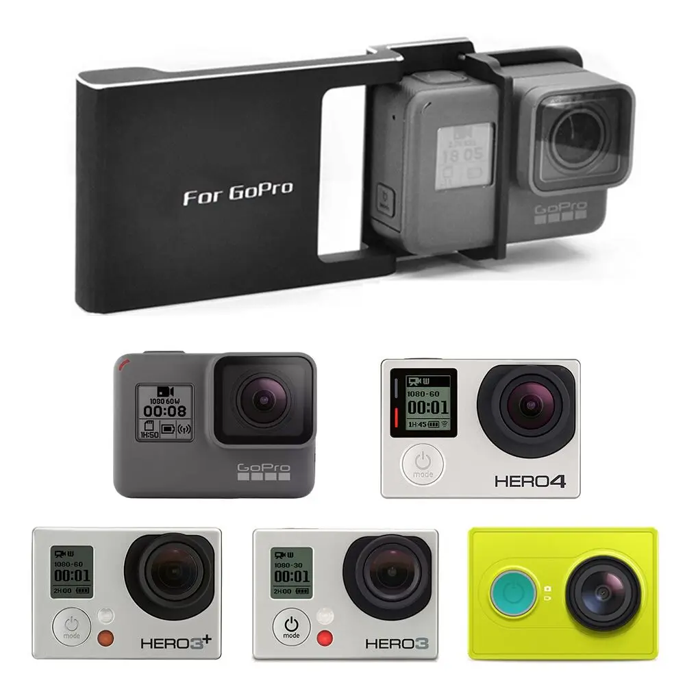 Адаптер крепления переключателя для Gopro7 6 5 4 3 + xiaoyi dji Osmo Mobile Zhiyun Z1 Smooth C R 2 II