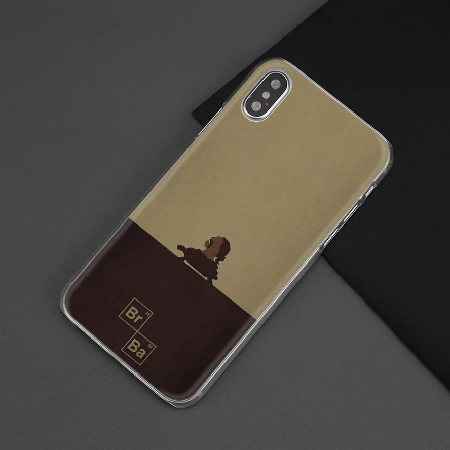Чехол Breaking Bad для iPhone 12 Mini XS Max XR X 10 7 7S 8 6 6S Plus 5S SE 5 прозрачный жесткий пластик 11 Fundas