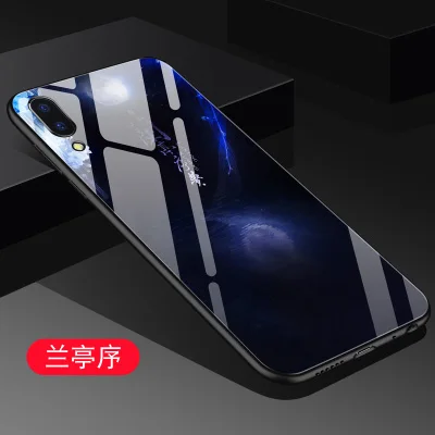 A5 Роскошный чехол из закаленного стекла, задняя крышка для Vivo X21, экран, отпечаток пальца, TPC, мягкий чехол, закаленное стекло для Vivo X21 UD, чехол s, оболочка - Цвет: A5