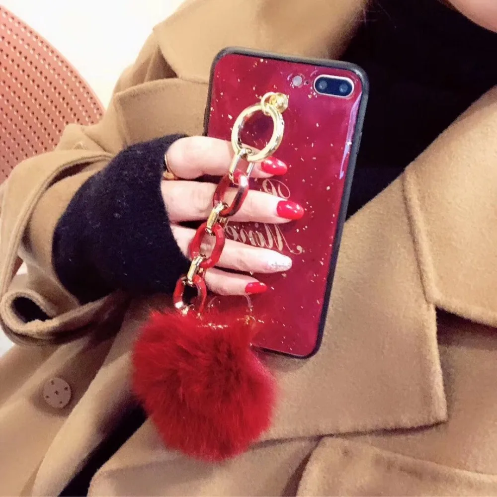 ORYKSZ Роскошный блеск чехол для телефона iPhone X XS XR Max силиконовый 7 8 6 6s плюс
