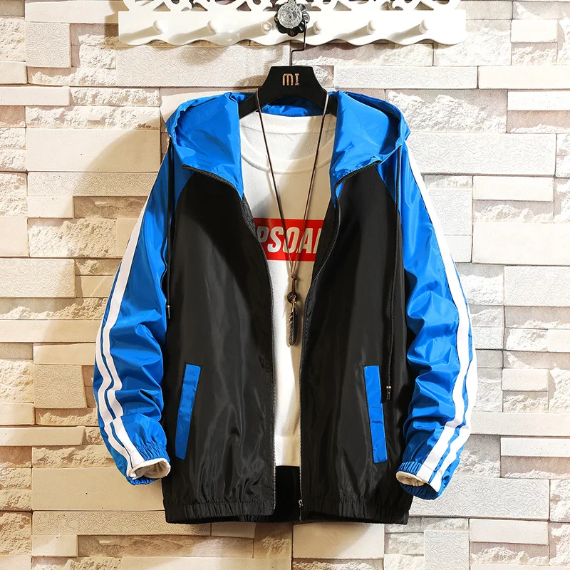 Куртка мужская Тонкая с капюшоном на осень/зиму 2019|Женские куртки| |