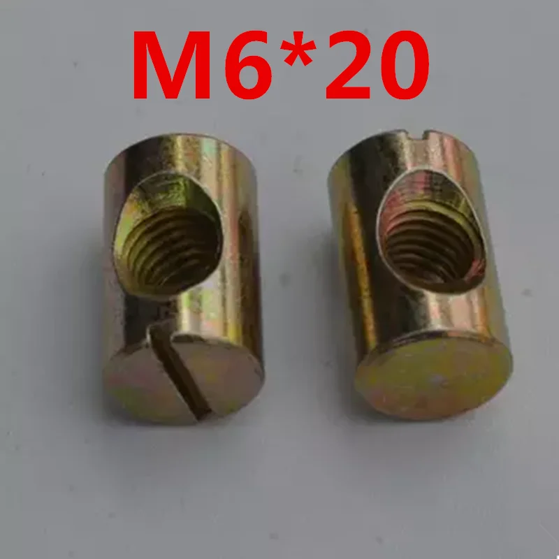 150p M6x20 баррель болты крестовый дюбель шлицевая мебель гайка фитинги для кроватки