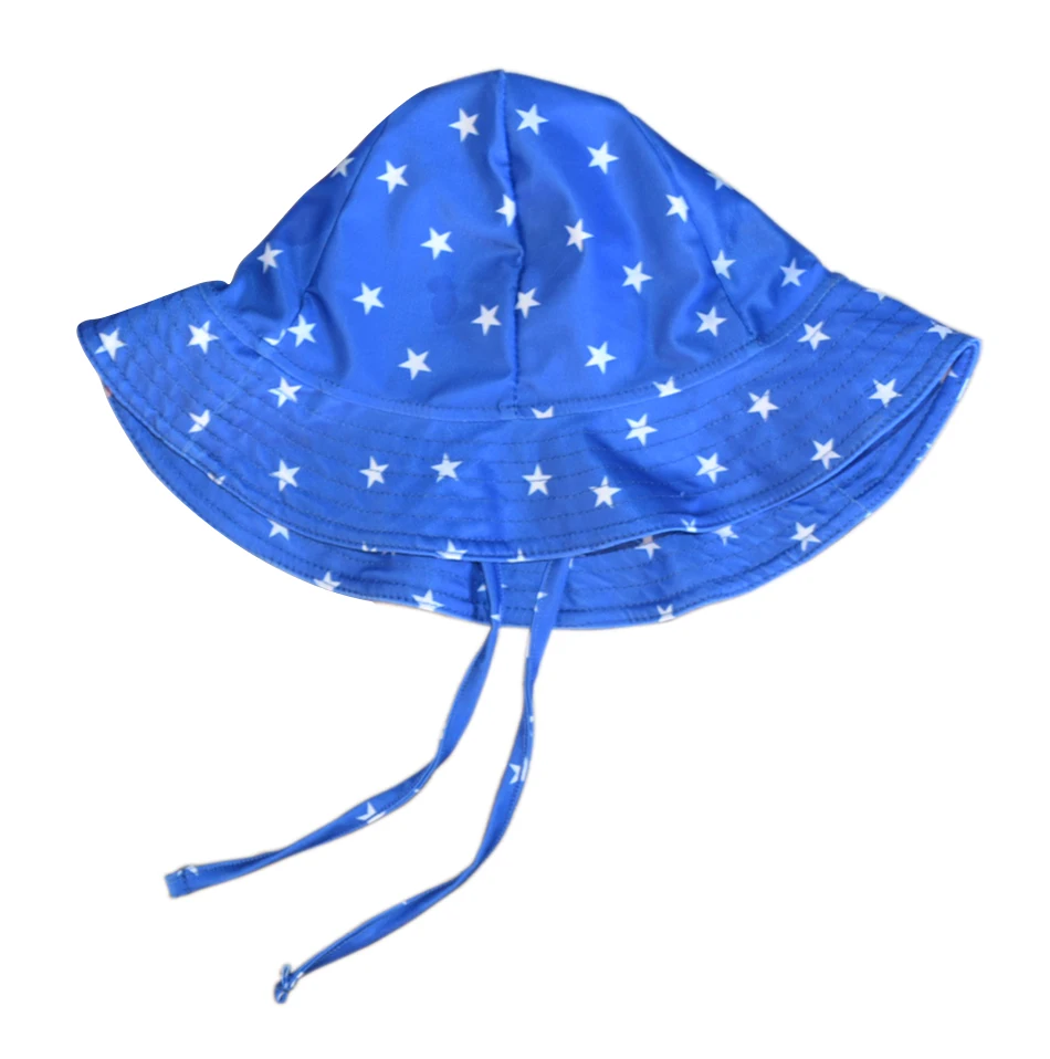 Bonverano (TM) шапочка для плавания с полями больших детей UPF 50 + защита от ультрафиолета
