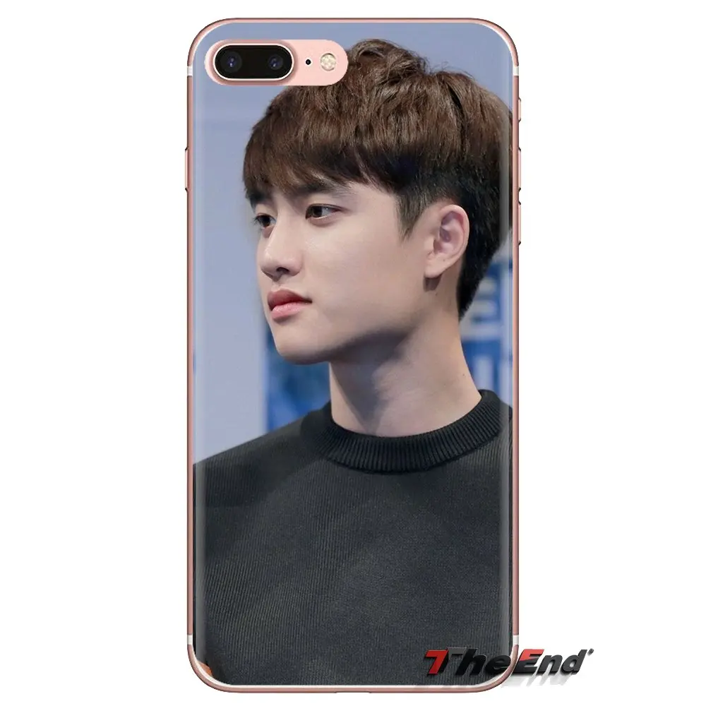 Прозрачный чехол из ТПУ для Huawei Nova 2 3 2i 3i Y6 Y7 Y9 Prime Pro GR3 GR5 2017 2018 2019 Y5II Y6II D.O. kyungsoo Exo Kpop |