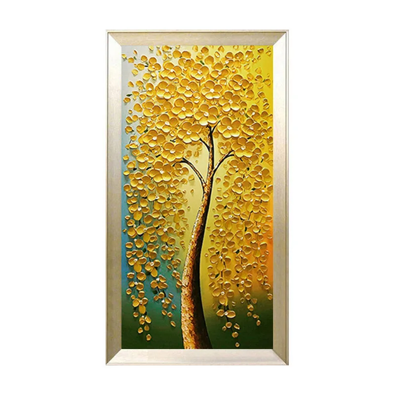 5D Diamond Painting Magnolia Gold rich tree Full Embroidery Cross Stitch Rhinestone Mosaic Sale Deco | Дом и сад