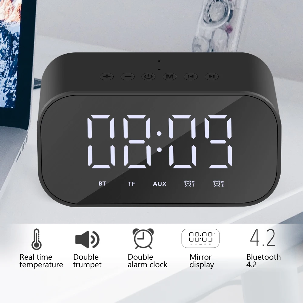 TOPROAD Bluetooth динамик переносные беспроводные колонки звуковая коробка музыкальный