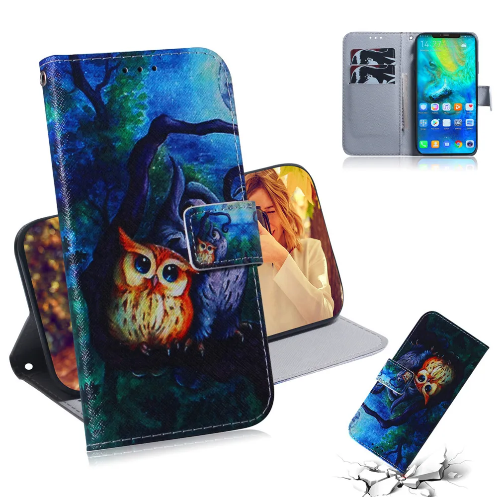 Кожаный чехол для телефона флип кошелек HUAWEI Mate 20/20 Pro/Mate 20 Lite Huawei X из PU