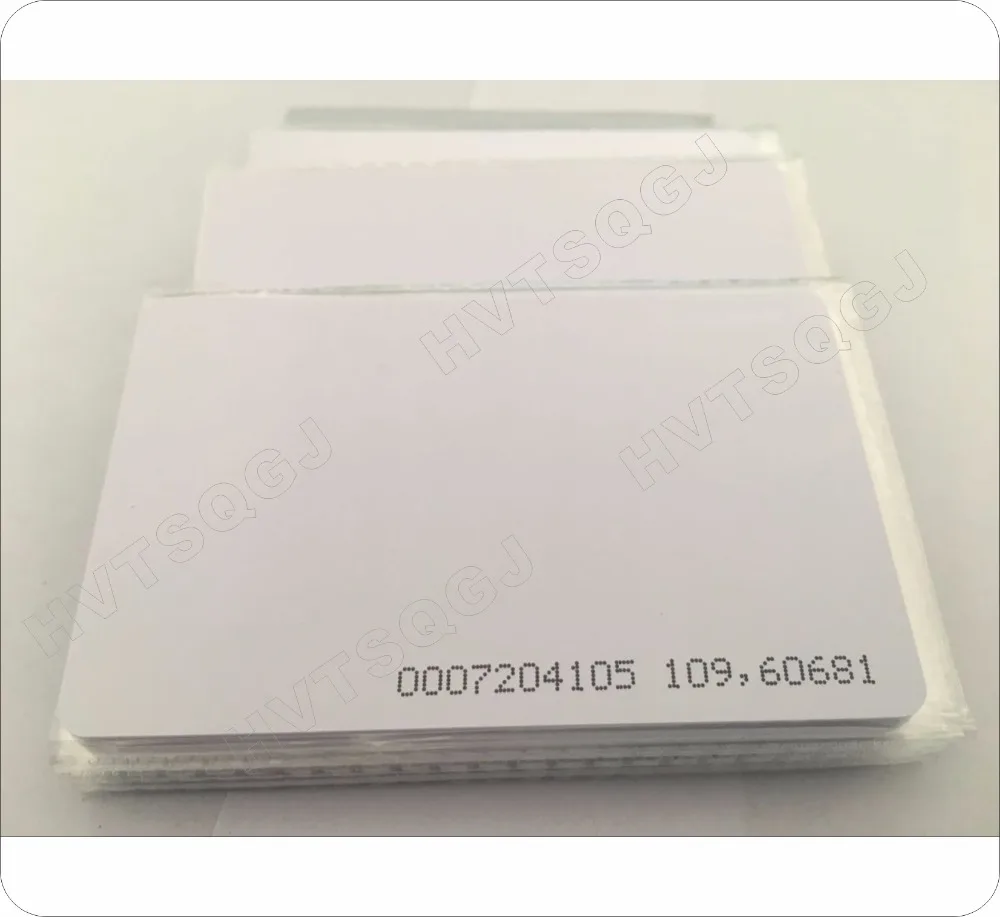 

1500 шт./лот 125 кГц смарт-карта EM4100/4102 RFID Бесконтактная карта 0,8 мм, бесплатная доставка DHL