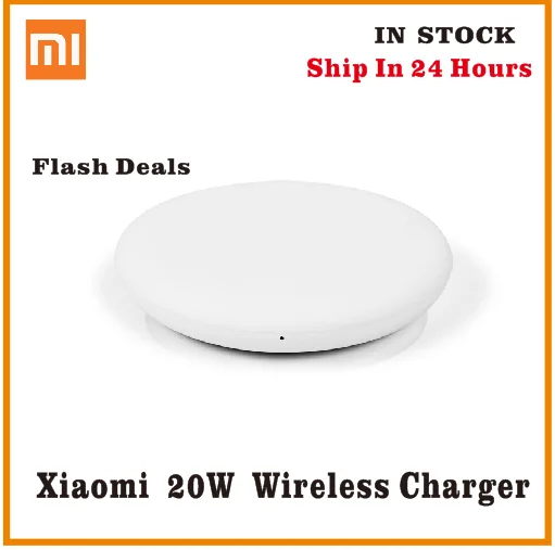 20W Оригинальное Xiaomi mi Беспроводное зарядное устройство 20 W Max для mi 9(20 W) mi X 2 S/3(10 W) Qi EPP совместимый мобильный телефон(5 W) несколько безопасных - Цвет: 20W