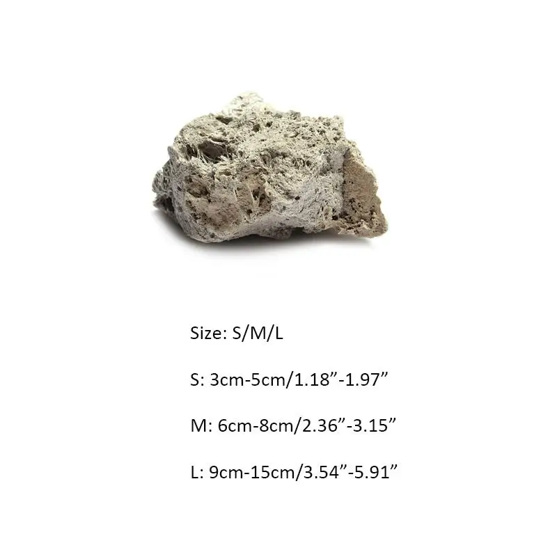 Новая модель 3 размера пемза для аквариума Ландшафтная подвеска украшения