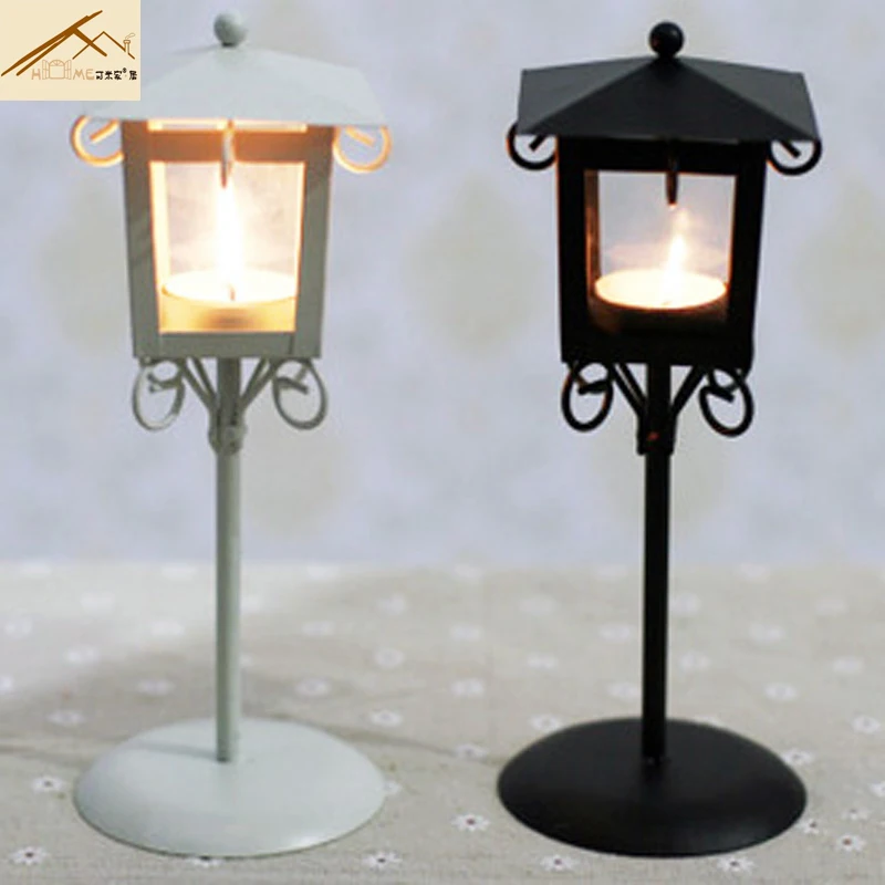 Подсвечники Бесплатная доставка 2018 Новый стиль уличный фонарь подсвечник