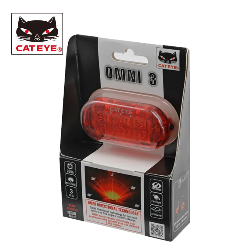 Велосипедный фонарь CATEYE MTB для велосипедного спорта светодиодный безопасности