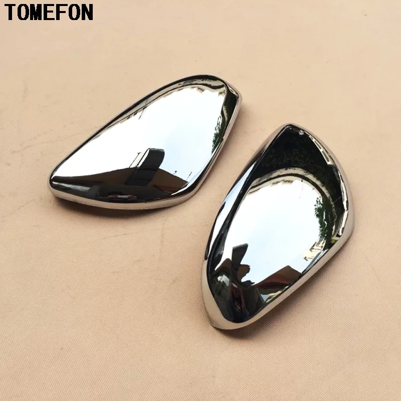 TOMEFON 2 шт. для Chevrolet New Sail 2015 2016 2017 2018 ABS хромированный чехол зеркала заднего вида 3