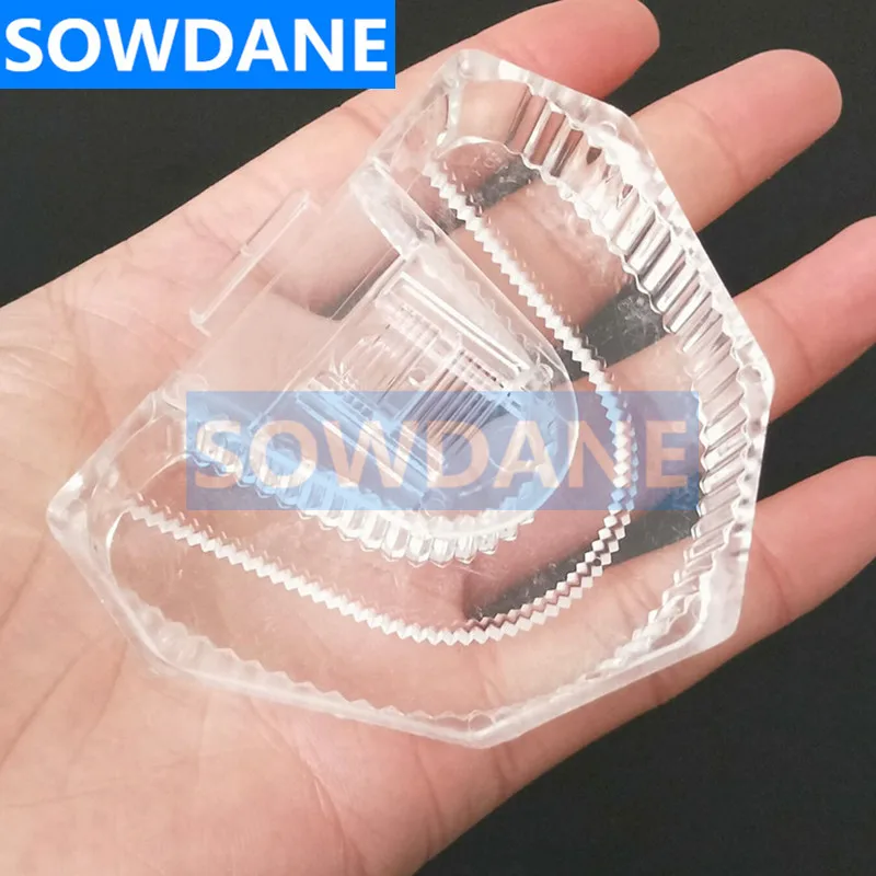 20PCS Disposable Plastic Dental Lab Laboratory plaster Mold Base Denture Tray Model Dental Sectioned Base Kit Transparent Clear ax yd manual valplast denture injection system machine for making dental prosthesis in dental laboratory