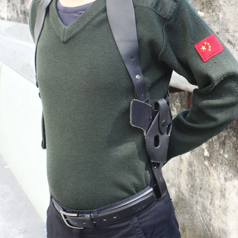 Высококачественная тактическая Кожаная НАПЛЕЧНАЯ кобура для пистолета VULPO серии