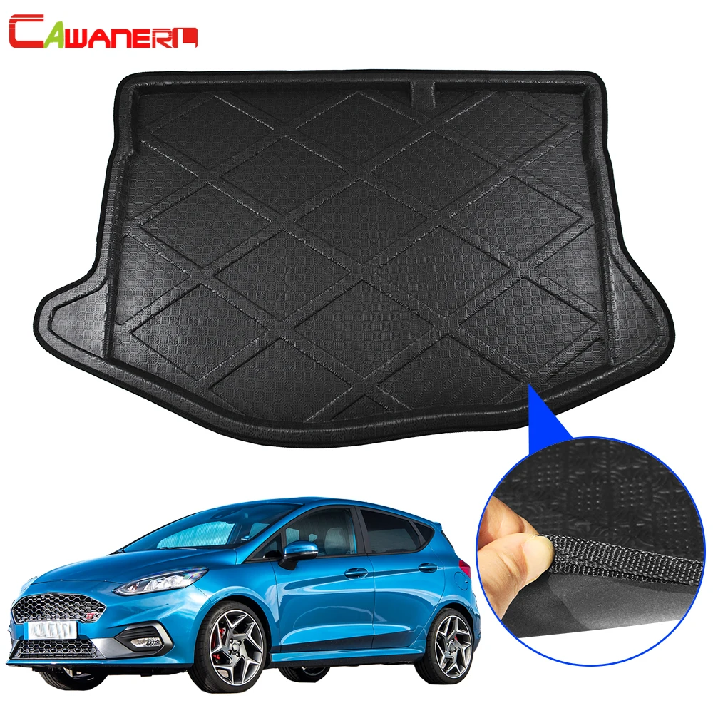 Cawanerl для Ford Fiesta хэтчбек 5-дверный MK7 2009-2017 автомобильный коврик багажника