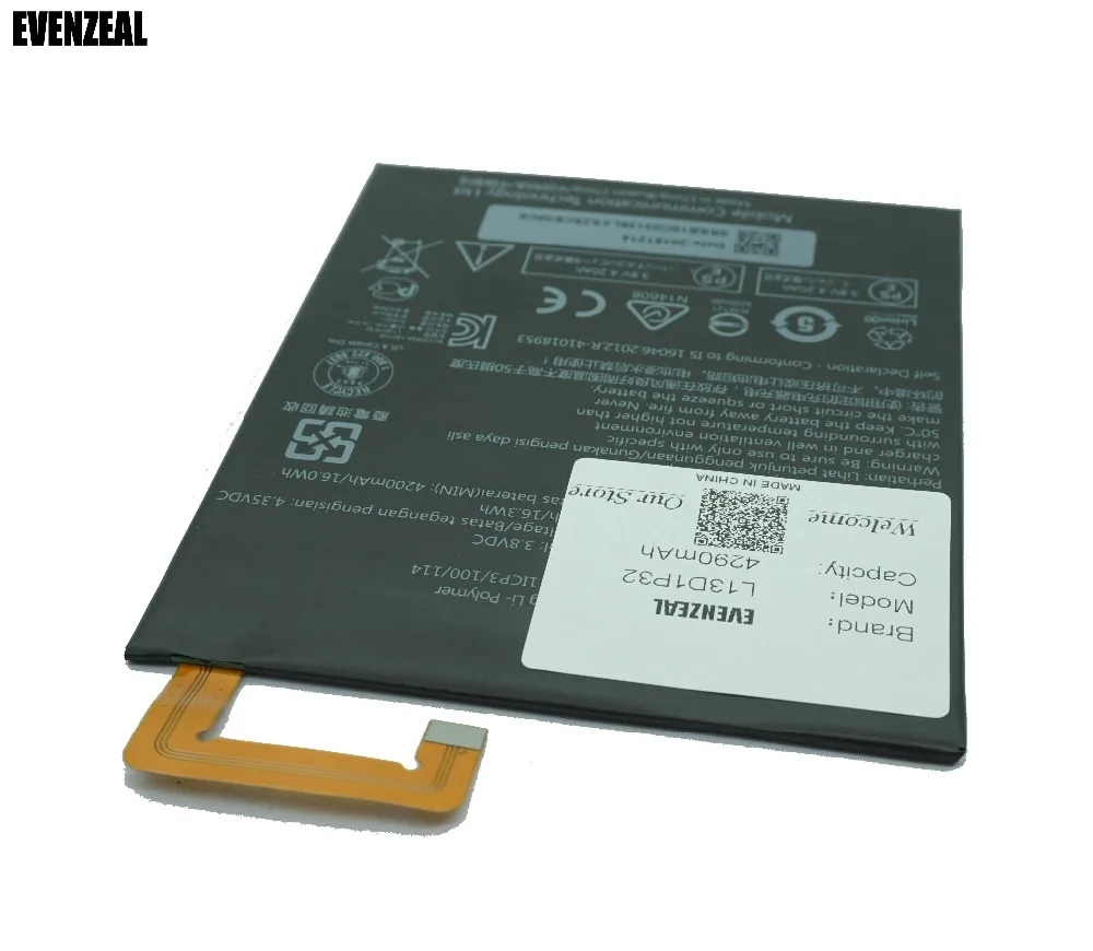 EVENZEAL 1 шт. новый планшет литий полимерный аккумулятор для Lenovo Lepad A8 50 A5500 Tab S8