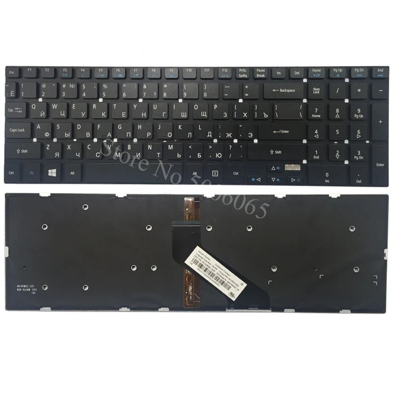 Клавиатура для ноутбука Acer Aspire V17 Nitro Русская клавиатура с подсветкой процессором