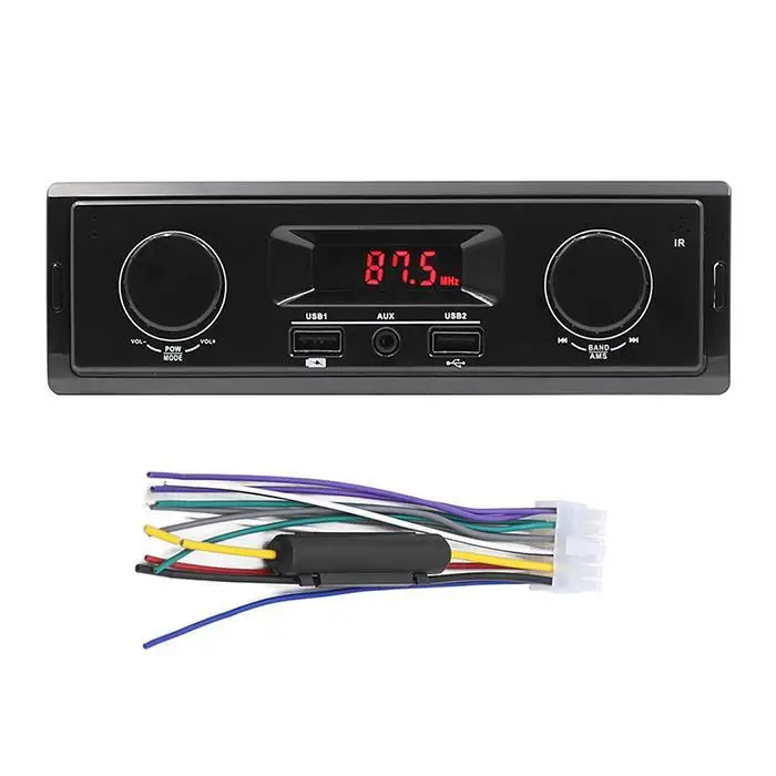 СВЕТОДИОДНЫЙ цифровой экран дисплей Автомобильный MP3 радио плеер кабель питания