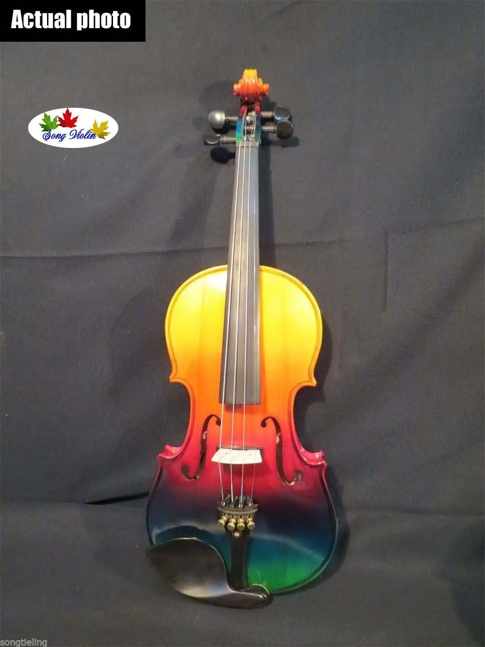 

Beautiful Colorful electric violin & acoustic violin 4/4