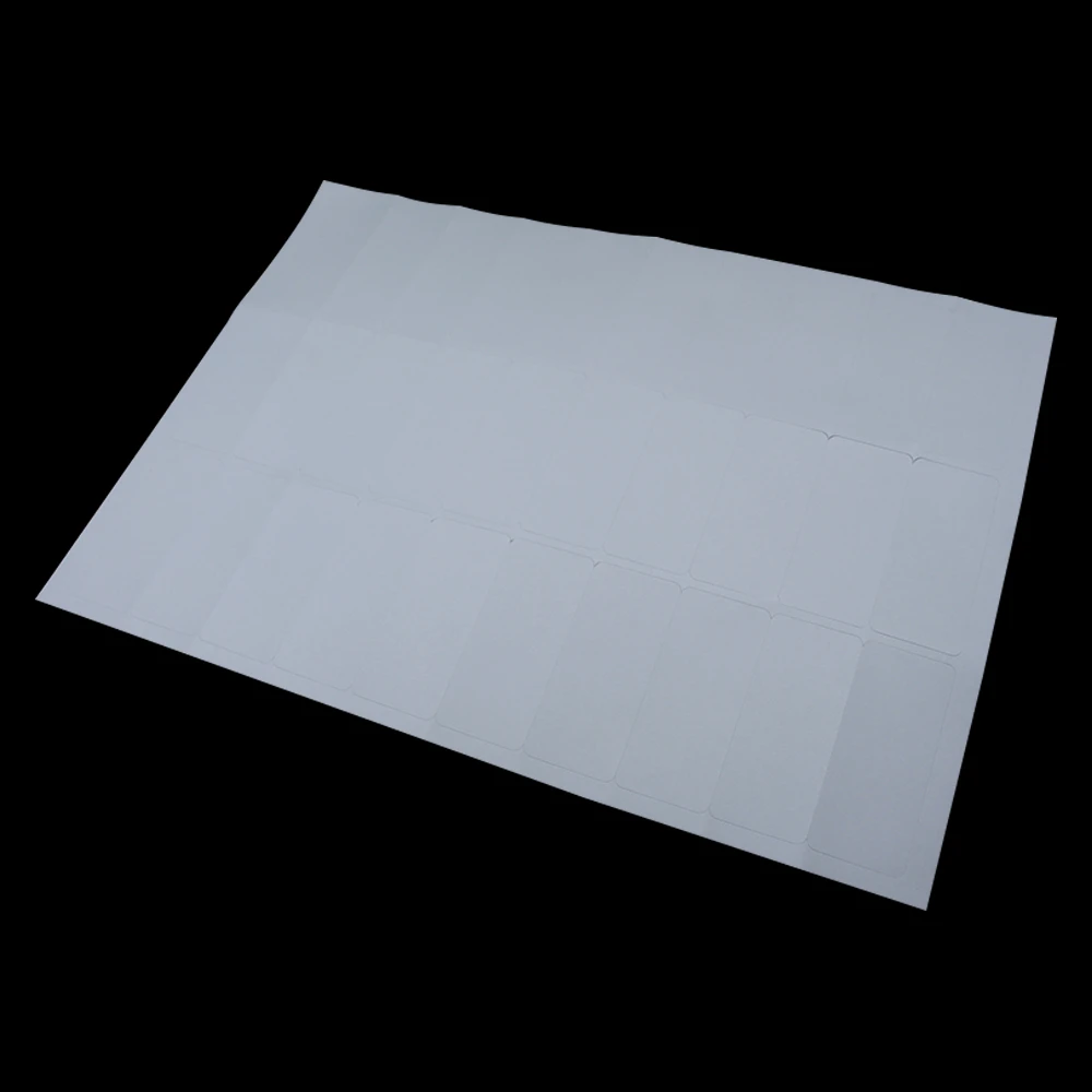 Розничная продажа матовая белая круглая самоклеящаяся бумага A4 для печати