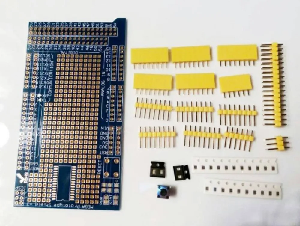 Расширительная плата для Arduino MEGA 2560/1280 Proto Shield V3 версии DIY Kit электронные