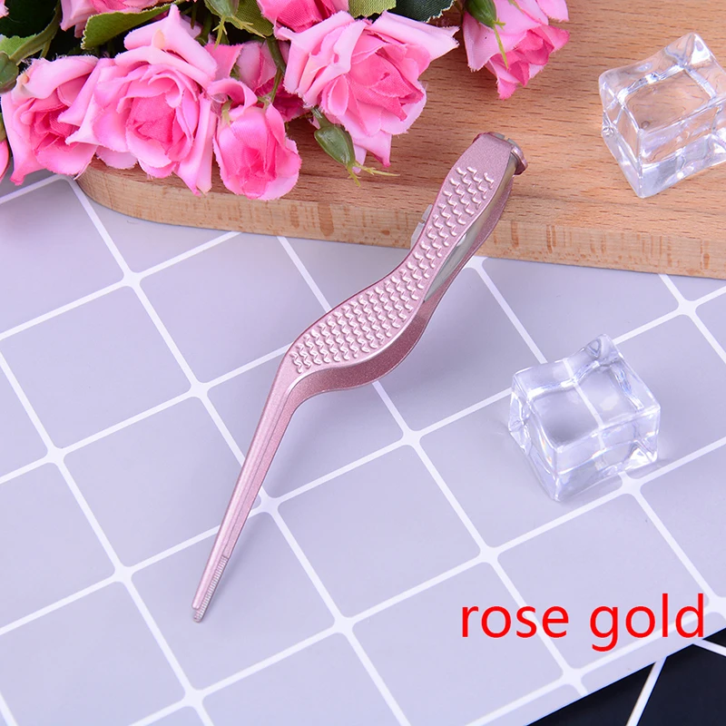 Rose Gold 1 шт. инструмент для очистки ушей, Новое поступление, СВЕТОДИОДНЫЙ Прибор для удаления воска из нержавеющей стали - Цвет: Rose Gold