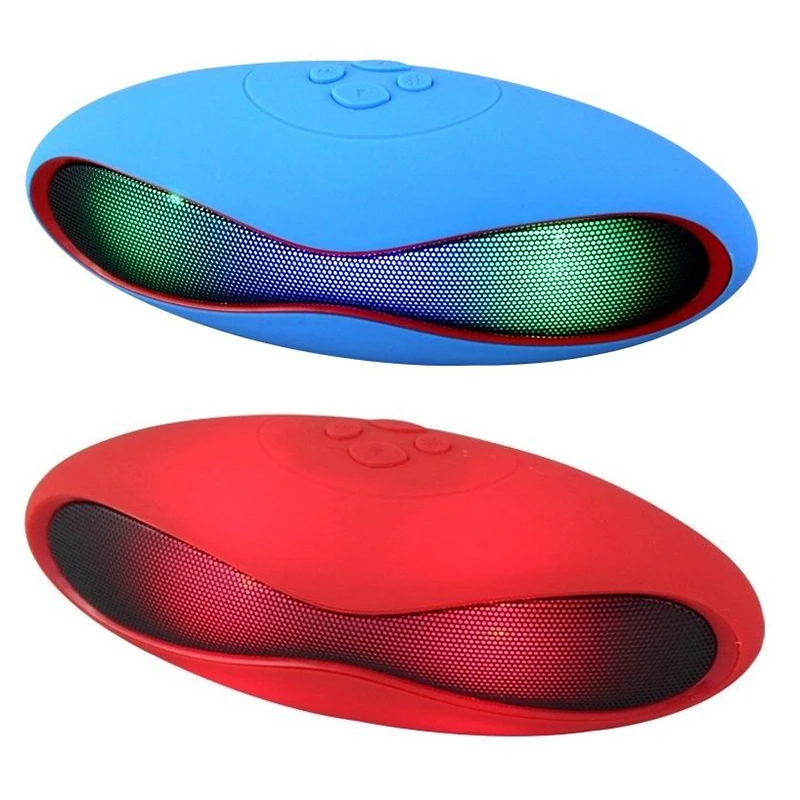 Лучший Bluetooth беспроводной динамик в форме регби мини супер бас Портативный HIFI