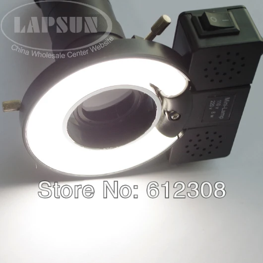 8 Вт яркий флуоресцентный кольцевой микроскоп комплект света для USB Цифровой HDMI