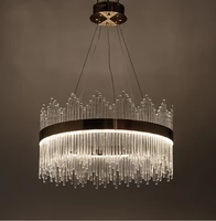 led postmodern iron glass round led lamp led light pendant lights pendant lamp pendant light for dinning room foyer