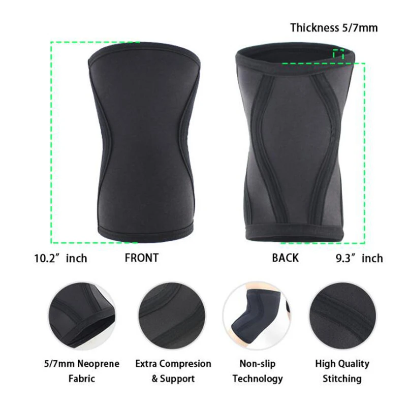 Компрессионные Рукава из неопрена 7 мм для мужчин и женщин кросс-тренировок