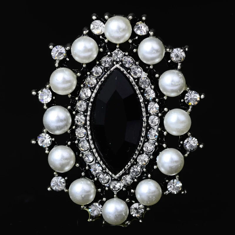 

Hot Sale wholesale 20pcs/lot Wedding Diamond Button rhinestone with pearls Button crystal DIY hair garment Accessories YF16