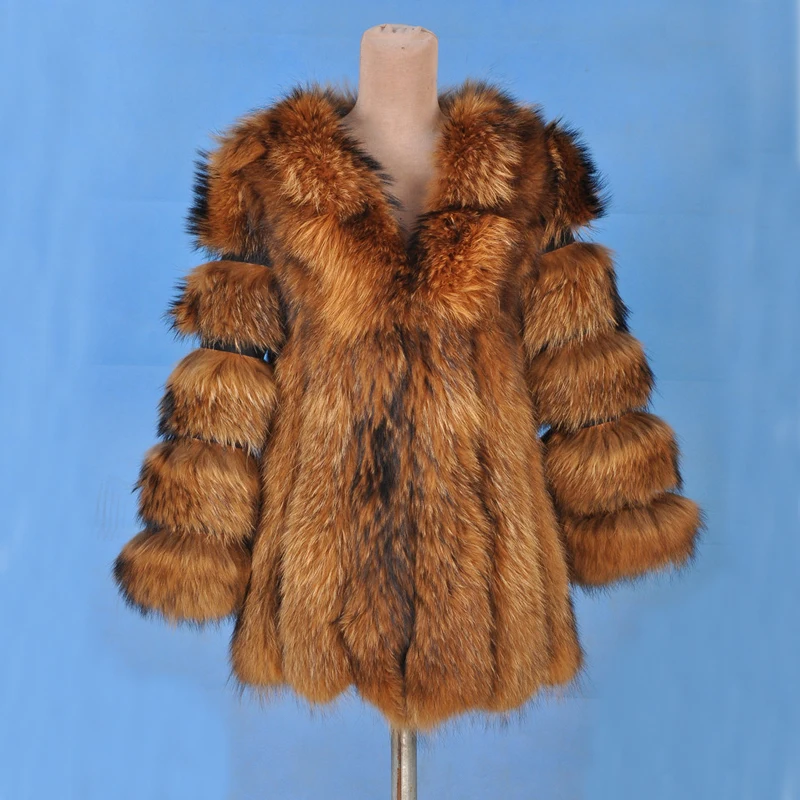 Новинка 2019 шуба из натурального Лисьего меха с натуральным мехом свиньи пальто