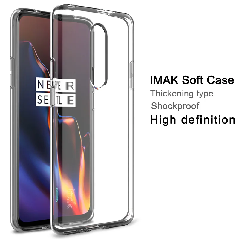 Imak Прозрачный чехол для Oneplus 7 Pro тонкий мягкий силиконовый прозрачный Oneplus7 One plus 1 +