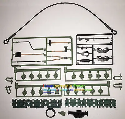 HengLong 1/16 Р/У танки запасные Украшенные Пластик аксессуары 3869 TH00333