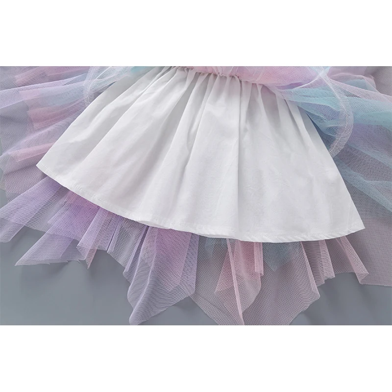 Babyinstar Summer Tutu Skirt Tulle Girl Irregular Design Baby Girl Clothes Kids Tutu Cute Baby Skirts Girl Kids Clothes Skirt