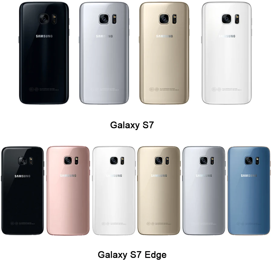 Samsung Galaxy S7 G930F/S7 Edge G935F разблокированный LTE GSM Android мобильный телефон Восьмиядерный 5," 12MP 4G 32G rom 3000mAh