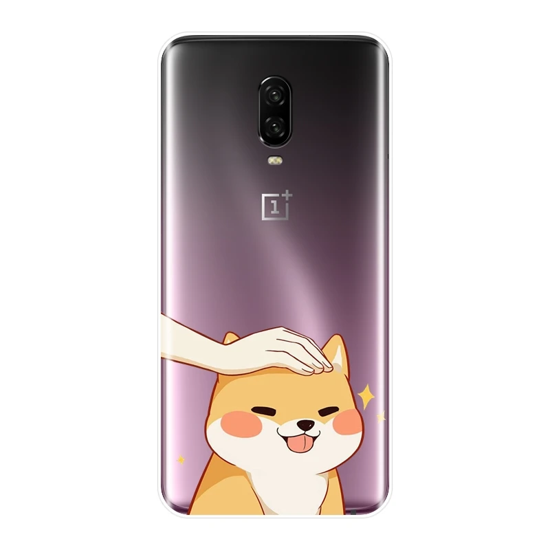 Мягкий чехол для телефона Shiba Inu Dog милый силиконовый OnePlus 6 6T 5T 3 3T 3T|Бамперы| |