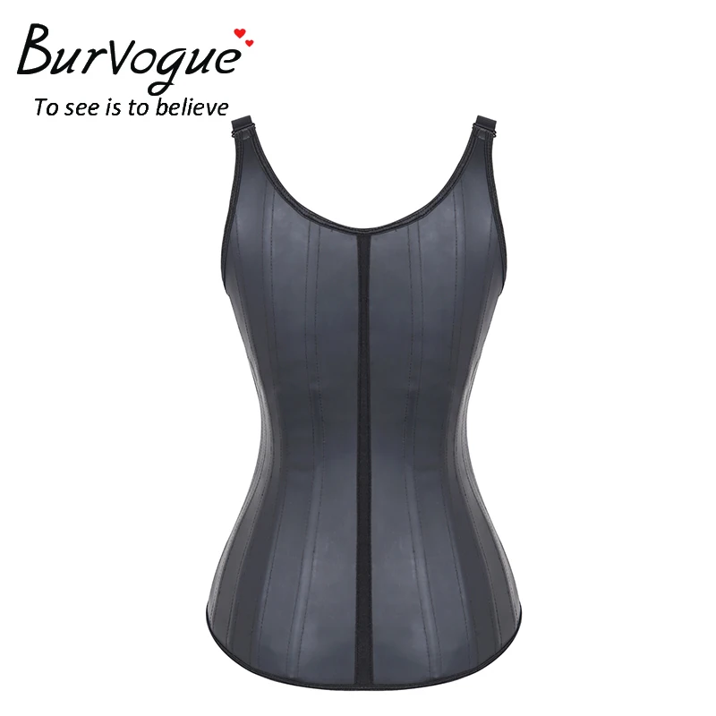 Женский корсет из латекса Burvogue 25 стальных костей моделирующий для талии размера
