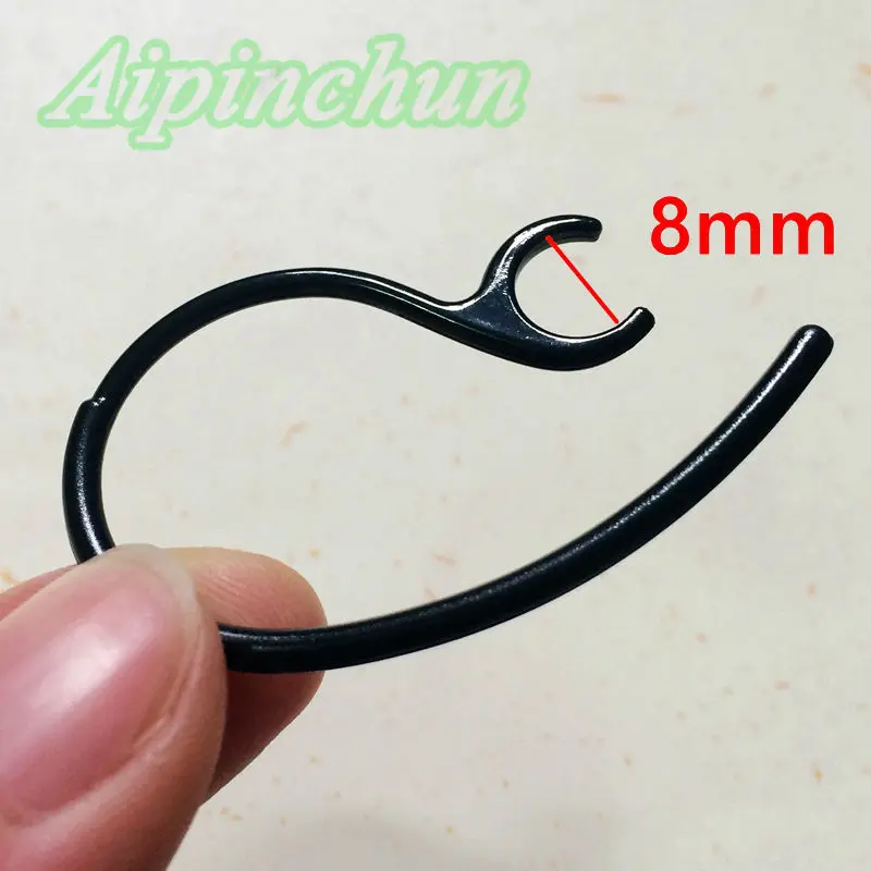 Aipinchun 3 шт. 8 мм ушной крючок зажим петли зажим Заушник ЗАМЕНА ДЛЯ Jabra EASYGO/EASYCALL/CLEAR/TALK Bluetooth гарнитура наушники