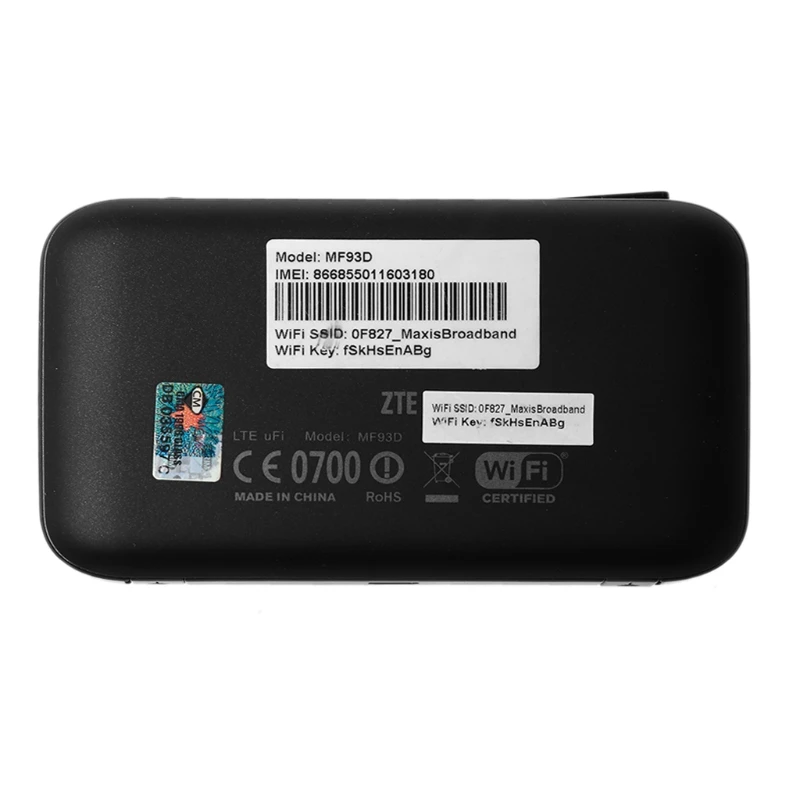 Разблокированный zte MF93D 4G 3g 100 Мбит/с LTE FDD мобильный wifi точка доступа беспроводной маршрутизатор