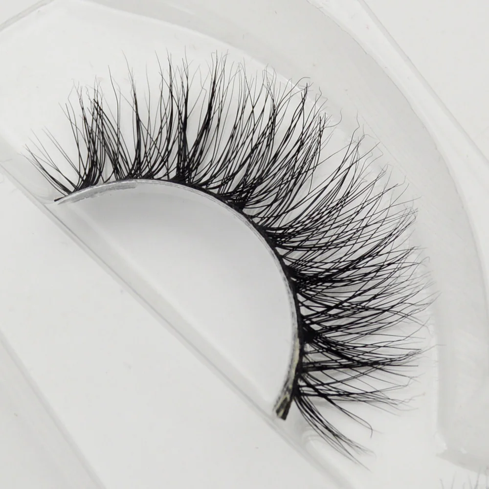 Visofree норковые ресницы 3D 100% ручной работы полная полоса ресниц перекрещивающиеся