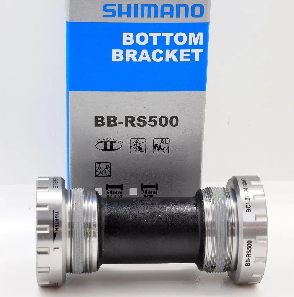 Shimano TIAGRA велосипед для велокросса, шоссейный BB-RS500 Hollowtech-II Итальянский/английский Нижний Кронштейн 70 мм/68 мм запчасти для велосипеда